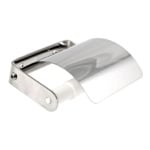 Gedy 2725-13 Toilet Paper Holder With Cover, Chrome